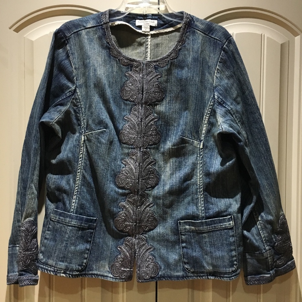 Coldwater Creek jean jacket
